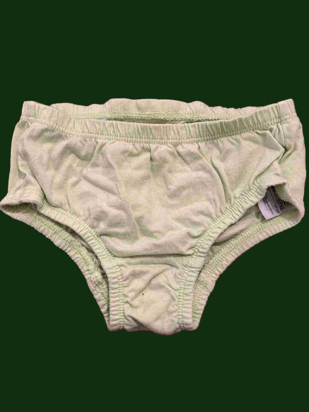 Light green underwear front