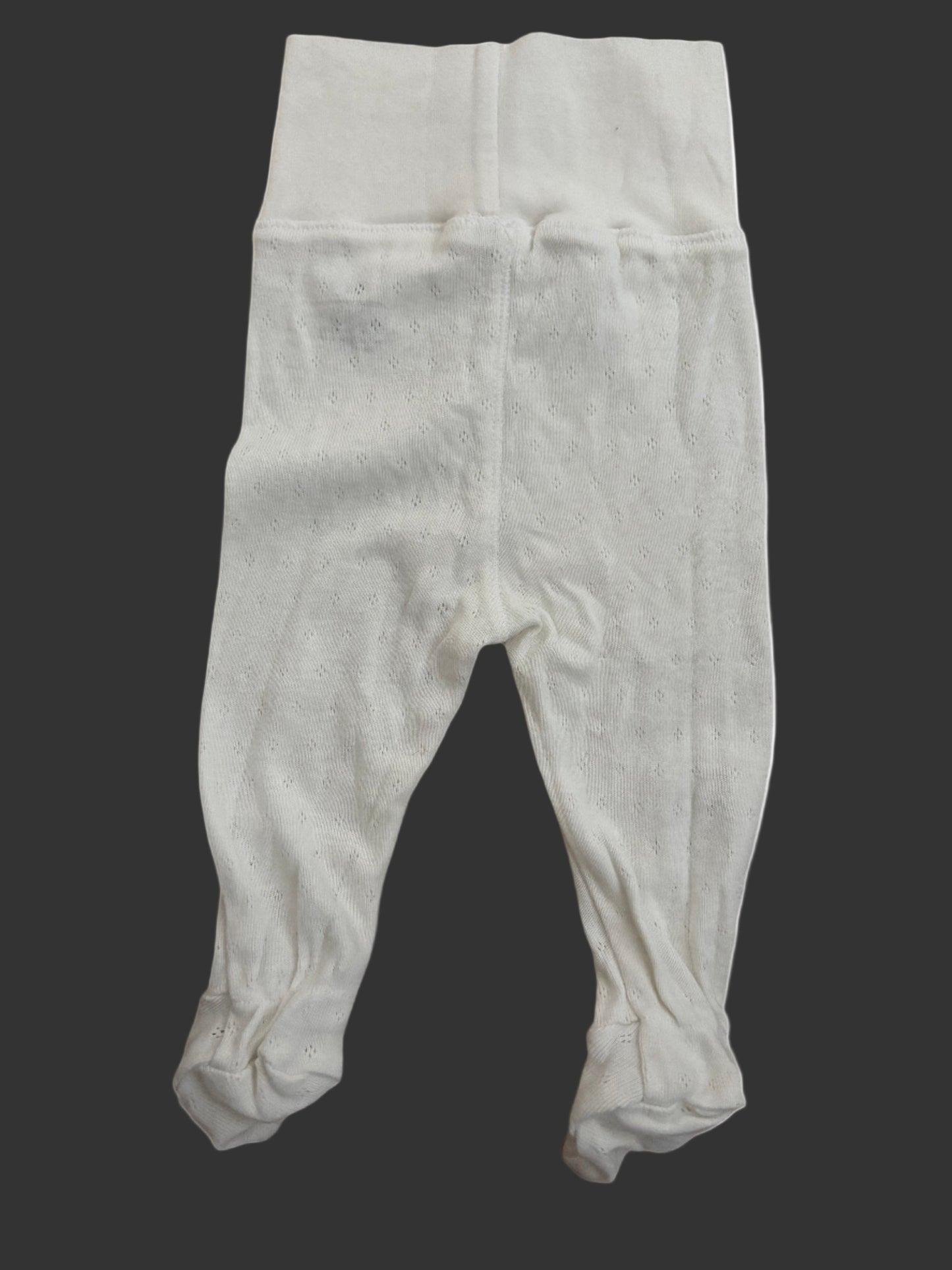 White baby pants