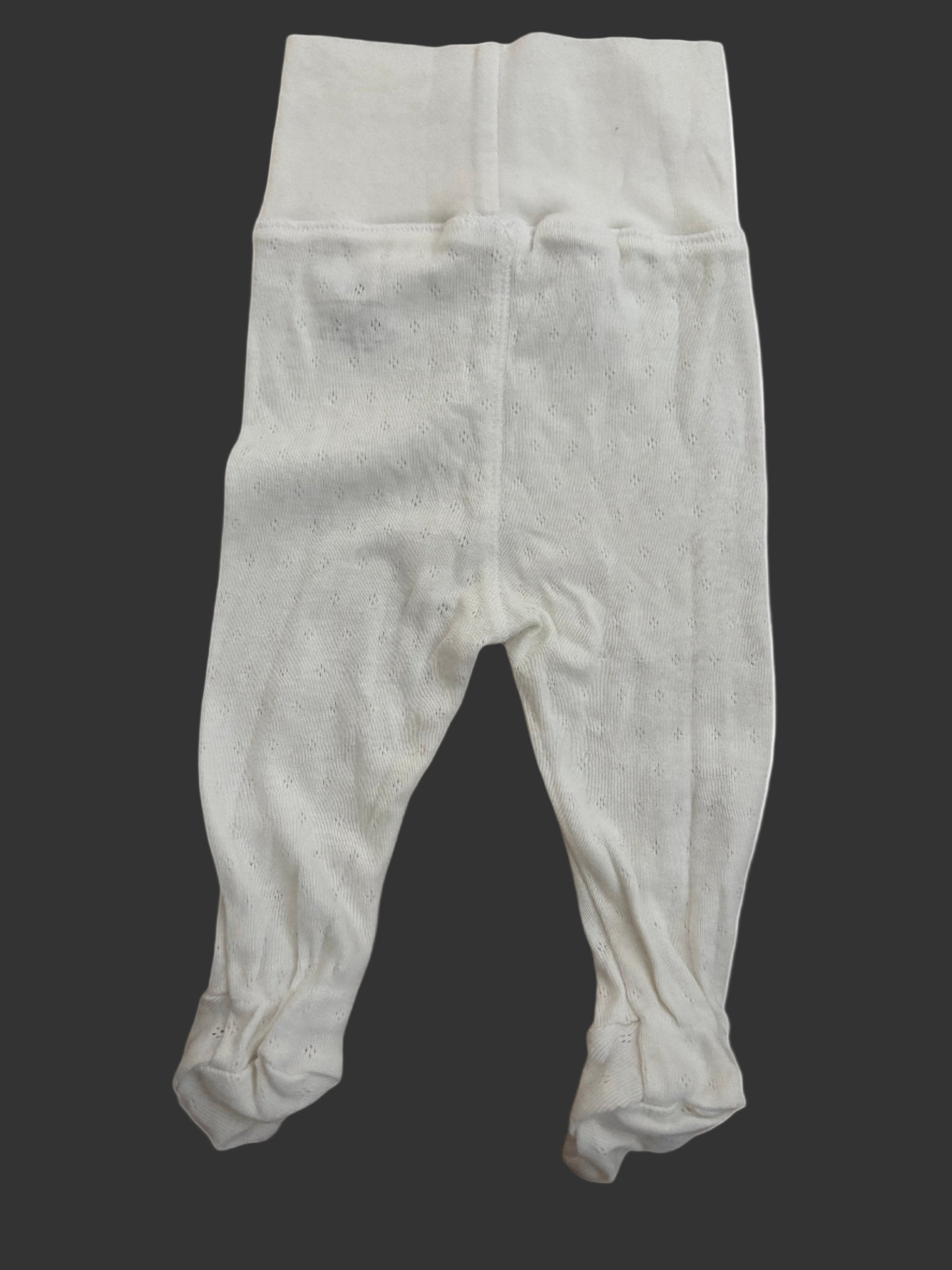 White baby pants