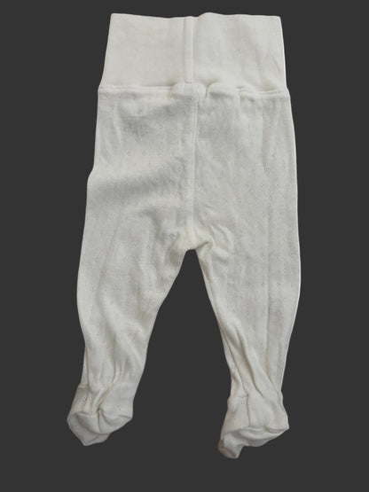 White baby pants