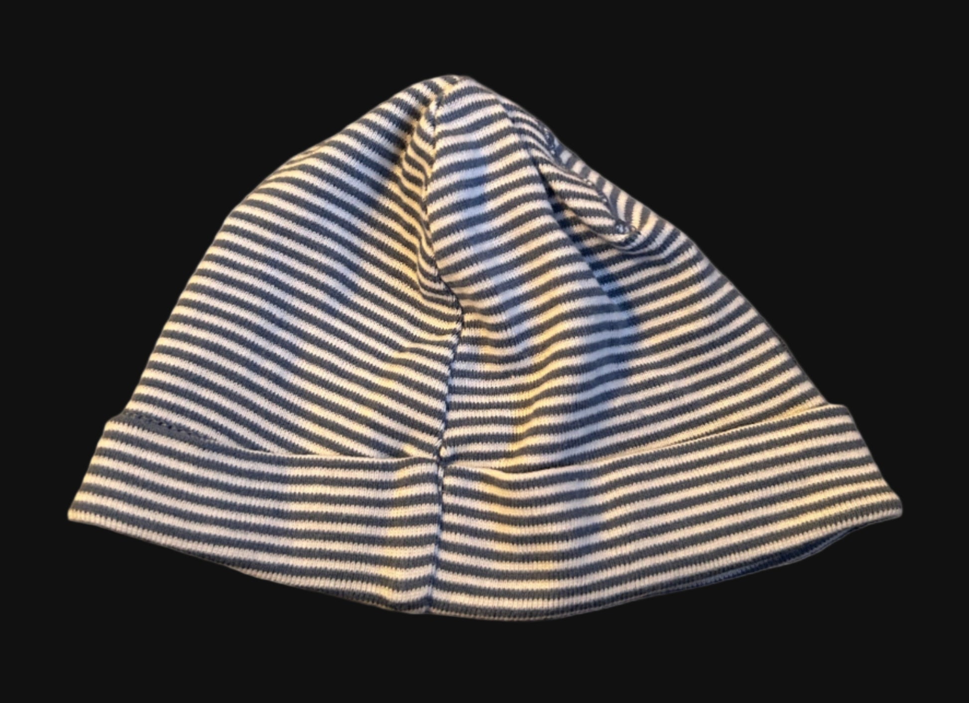 nautical newborn baby hat back