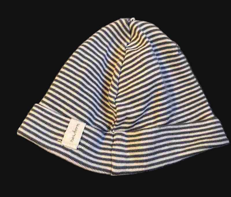 nautical newborn baby hat front