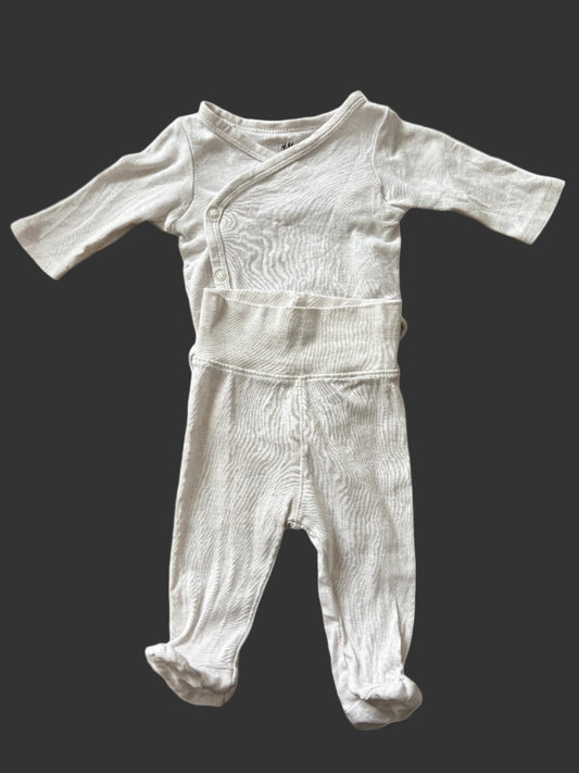 white baby onesie